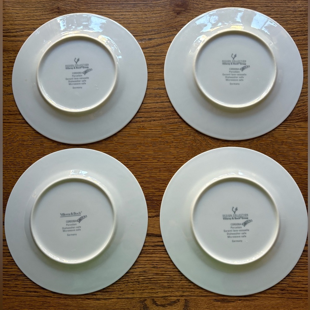 Villeroy & Boch Cordoba- Design Collection - Switch 3- Set of 4 salad plates - Picture 7 of 15
